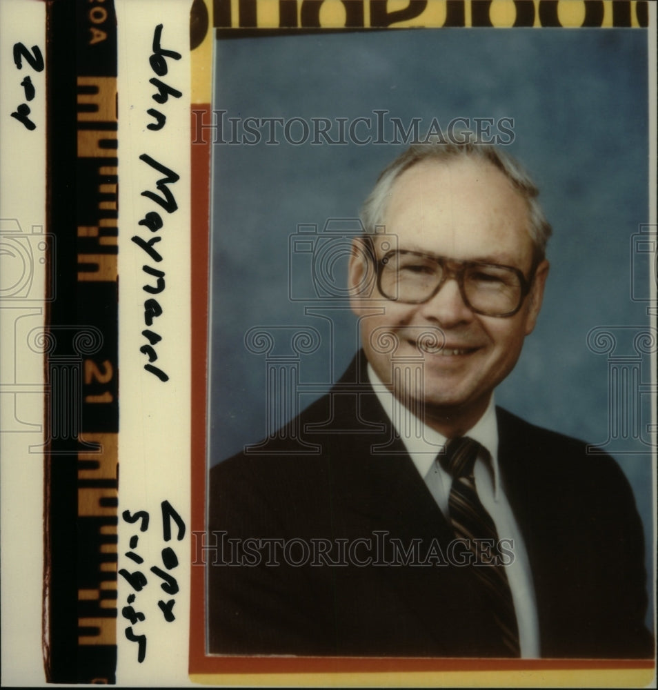 1985 John M. Maynard Politican - Historic Images