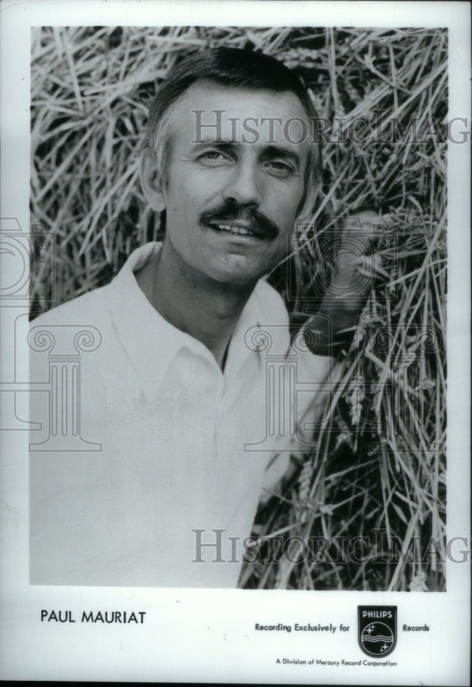 1969 Press Photo Paul Mauriat French Orchestra Leader - Historic Images