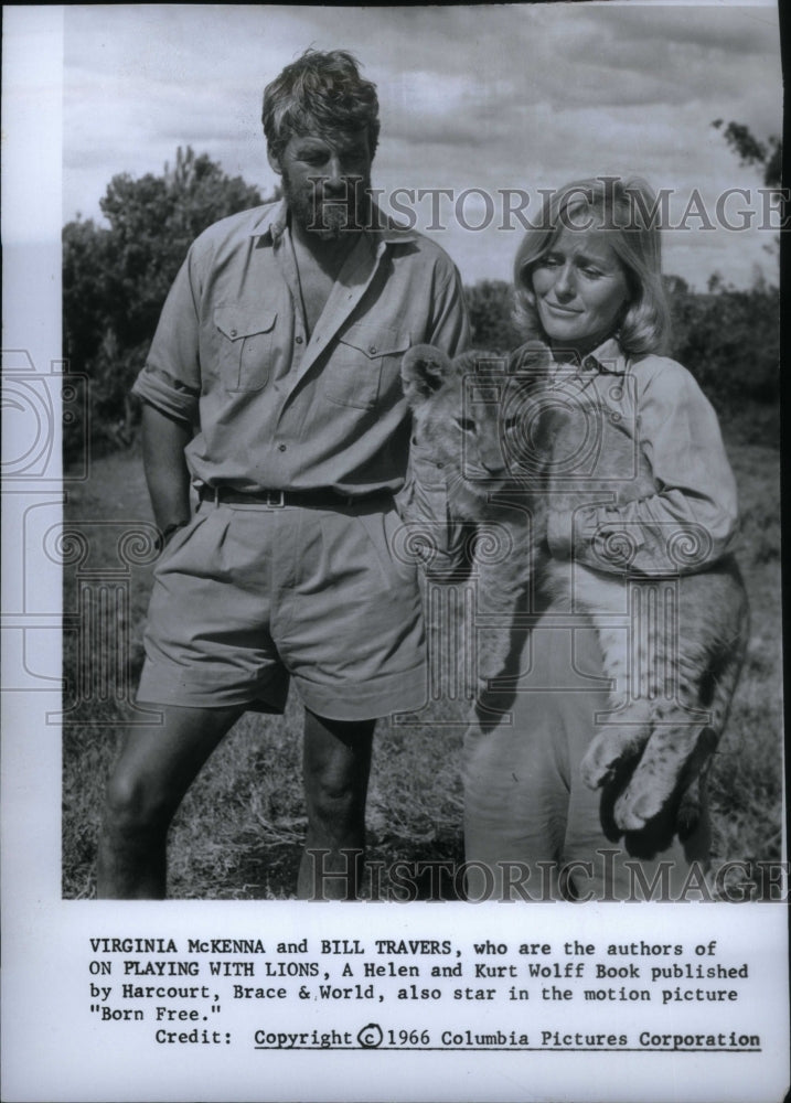 1967 Virginia McKenna Bill Travers Author-Historic Images