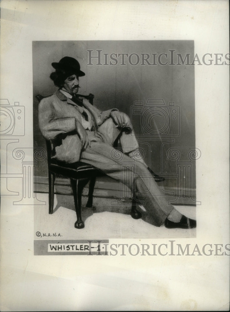 1934 Artist James Abbot McNeill Whistler - Historic Images