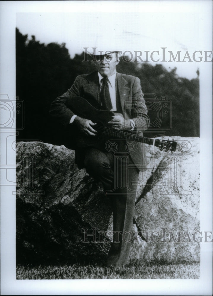 1990 Press Photo Entertainer Musician Robert White - Historic Images