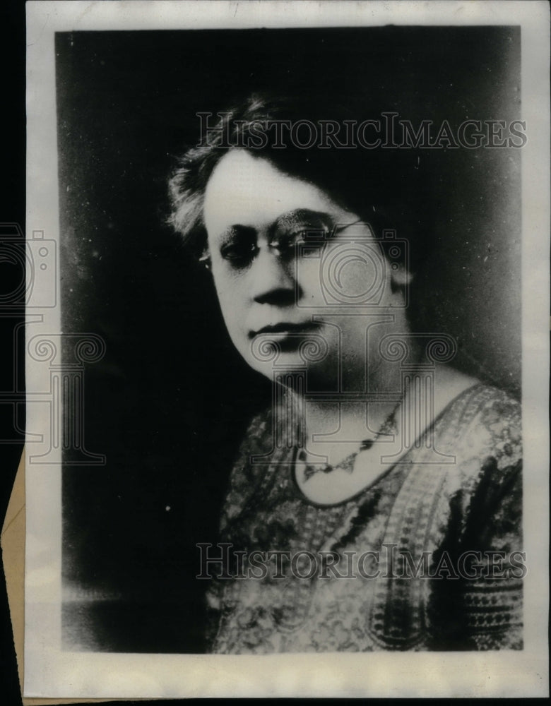1931 Press Photo Mrs. Bessie White witnessed Jail Break - Historic Images