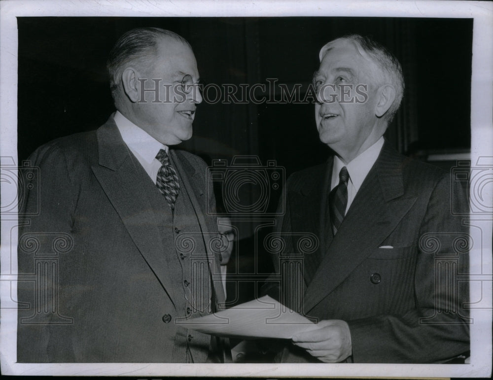 1944 Press Photo Wallance White Jr Senator Family Maine - RRU30917 - Historic Images