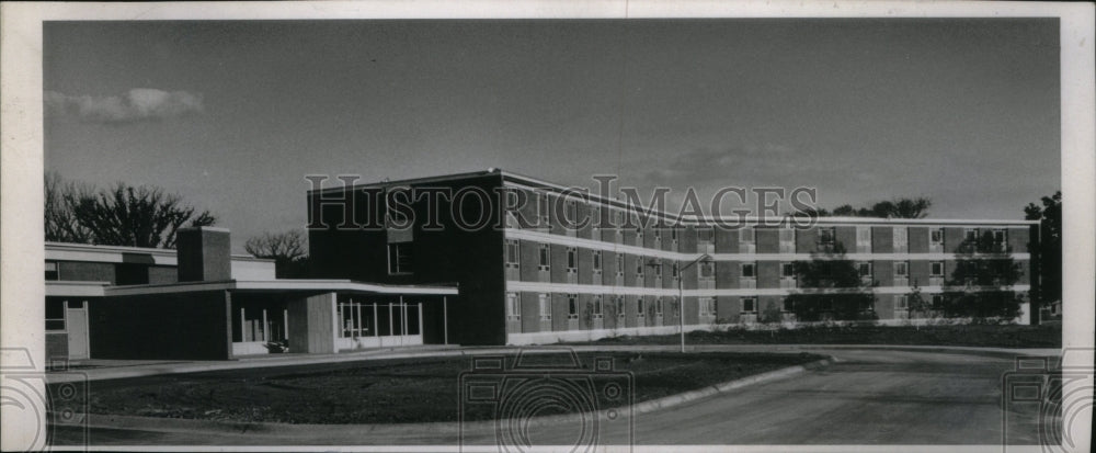 1963 Women&#39;s Dormitory at a University - Historic Images