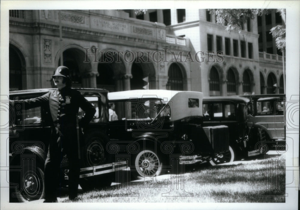 1988, Freedom Festival Detroit Police Cars - RRU31689 - Historic Images