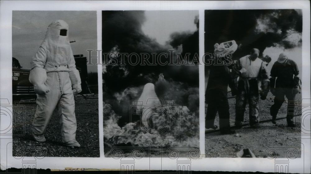 1949, US Air Force Hell Back Wearing Firemen - RRU31861 - Historic Images