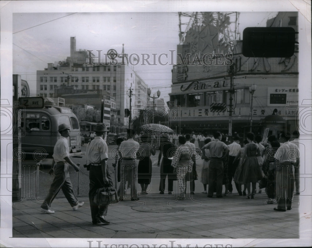 1956 Western dress predominates Gianza - Historic Images