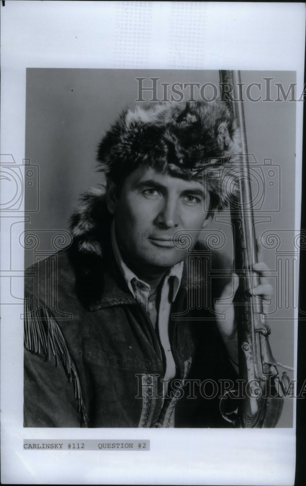 1978, Fess Parker America Davy Crockett TV - RRU32779 - Historic Images