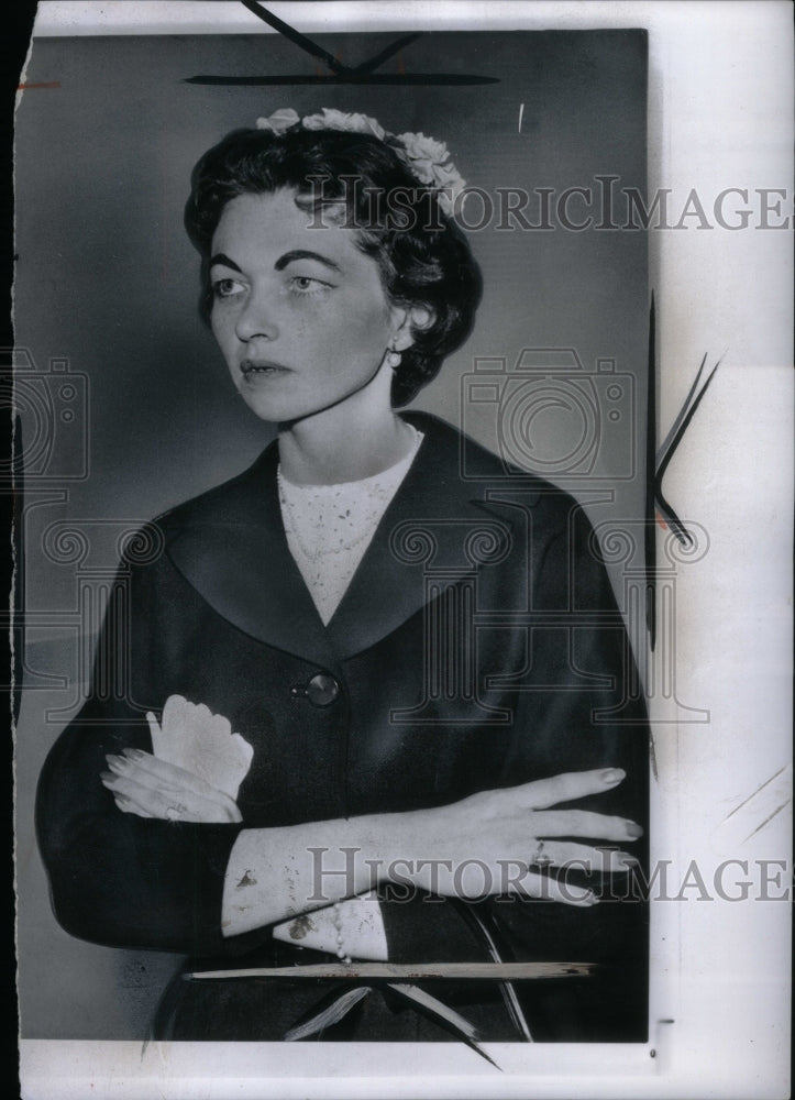 1961 Press Photo Elizabeth Ann Crosby Actress Women - Historic Images