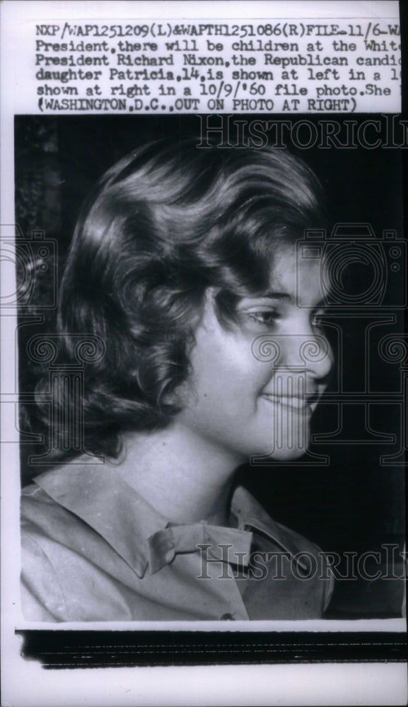 1960, Pat Ryan Nixon wife Richard President - RRU33185 - Historic Images
