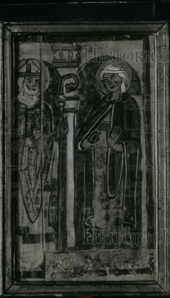 1924, Romanesque Panel Painting Reproduction - RRU33323 - Historic Images