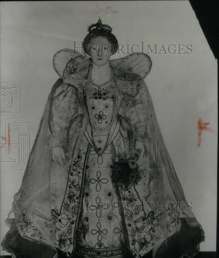 1930 Queen Mary England London Elizabeth - Historic Images