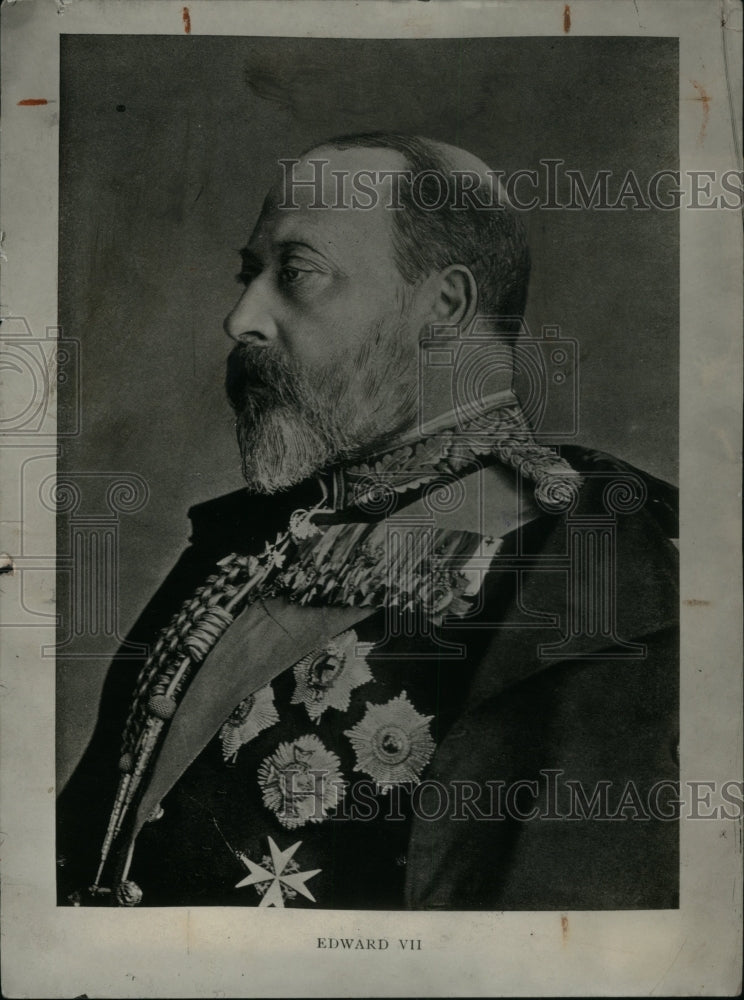 1919 Press Photo Edward VII United Kingdom Britain Saxe - Historic Images