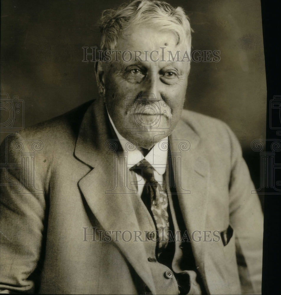 1929 Press Photo Dr George S Shattuck Detroit College - Historic Images