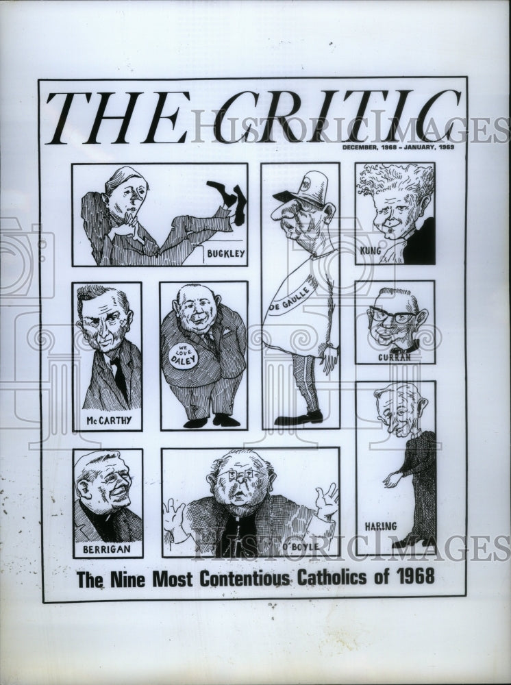 1968 The Critic 9 Most Contentious Catholic - Historic Images