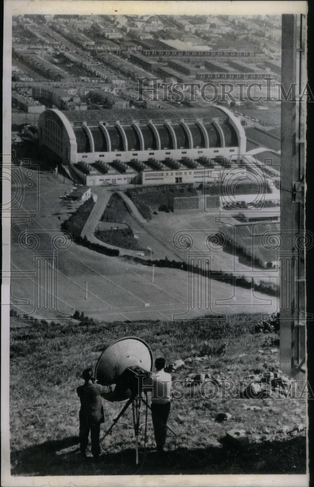 1964 Press Photo Republican Convention Cow Plaace equip - RRU33923 - Historic Images