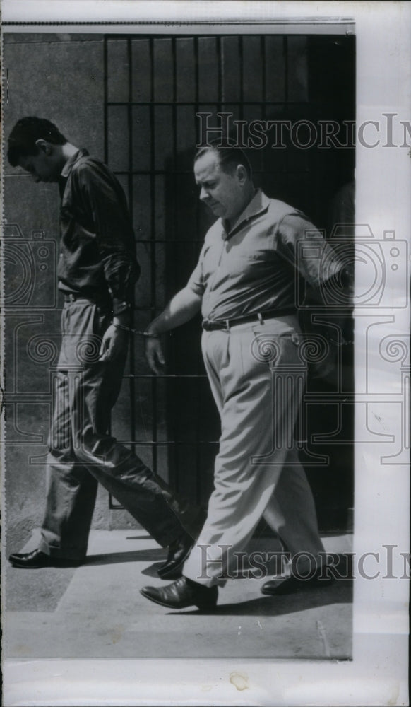 1959 Prison Disappointed Jack Thompson - Historic Images