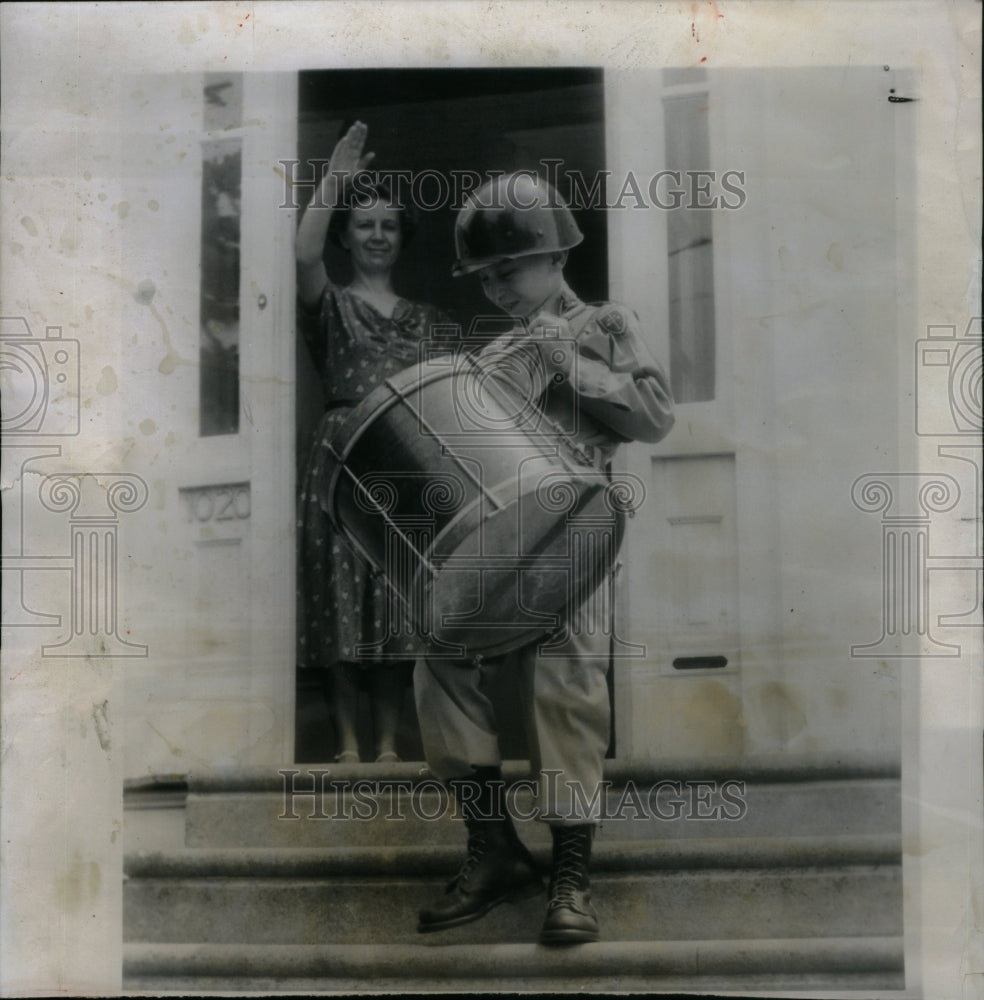 1956 Frank Sullivan Drummer Philadelphia - Historic Images