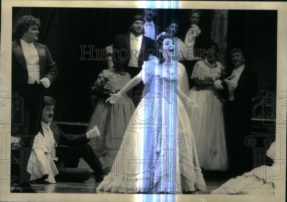 1990, La Traviata Friede Georgescu Michigan - RRU34695 - Historic Images