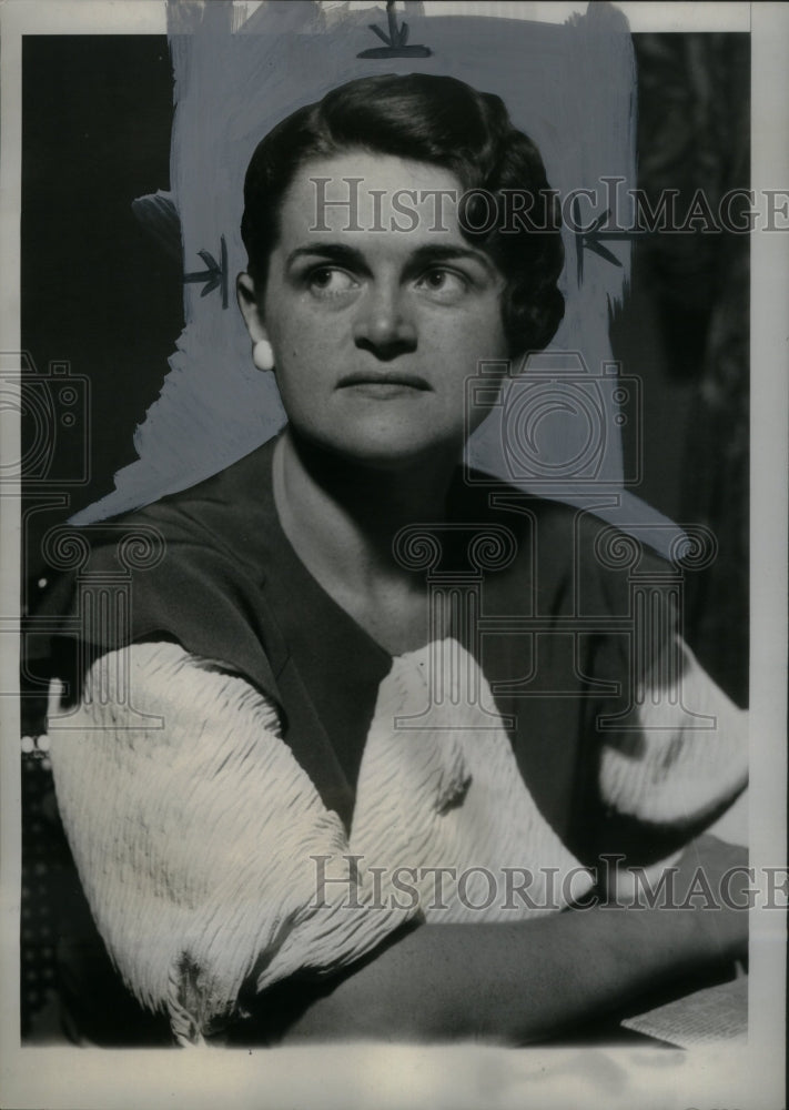 1933 Press Photo Mrs TG Settle Equal Suffrage League - RRU34749 - Historic Images