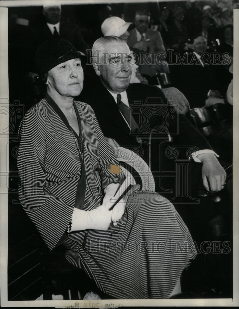 1932 Judge Samuel Seabury and wife - Historic Images