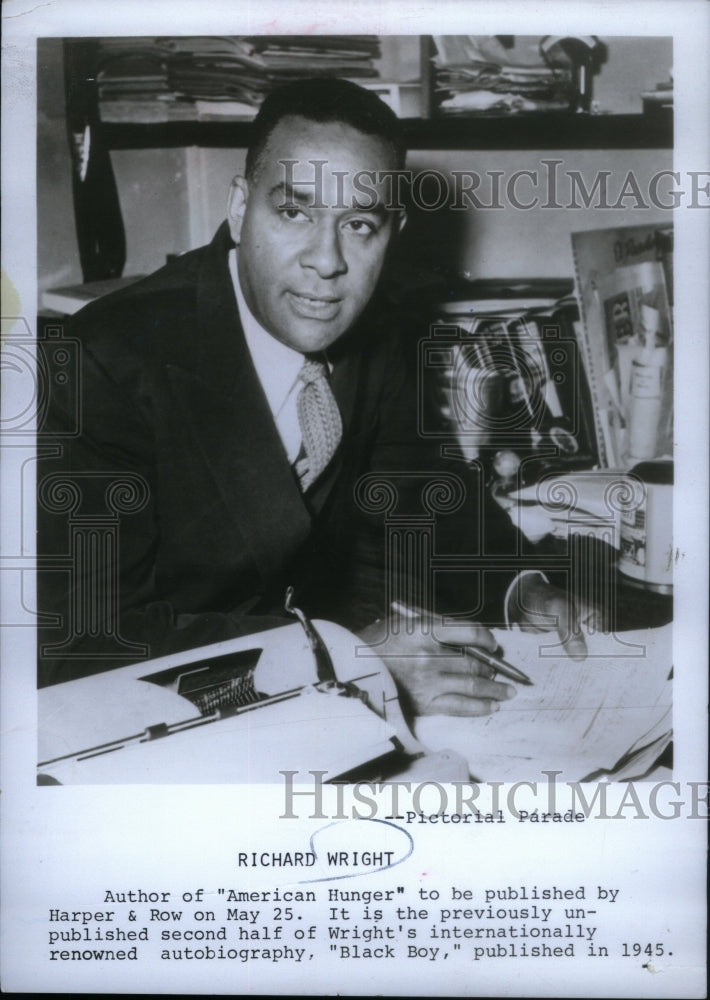 1977 Author Richard Nathaniel Wright - Historic Images