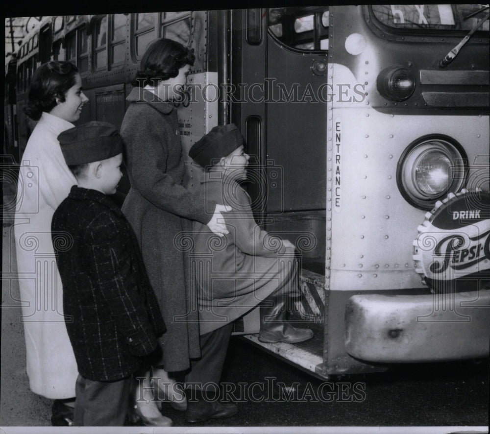 1957 Orphans Mike And John Go To Circus - Historic Images