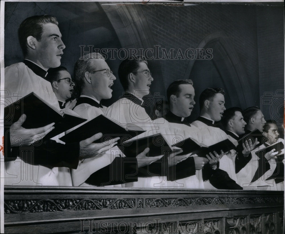 1956 Sacred Heart Choir, Detroit - Historic Images