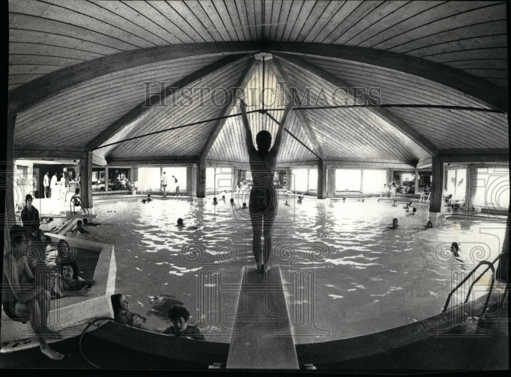 1978 Carson Inn Indoor Pool Nordic Hills - Historic Images