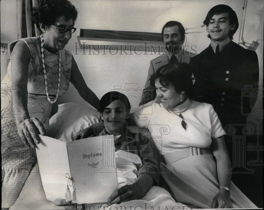 1972 Hospital Health Graduation Rodriguez - Historic Images