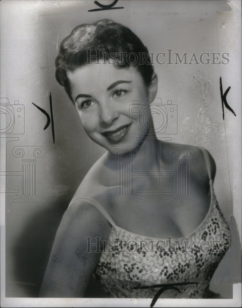 1956 Eydie Gorme American Singer - Historic Images