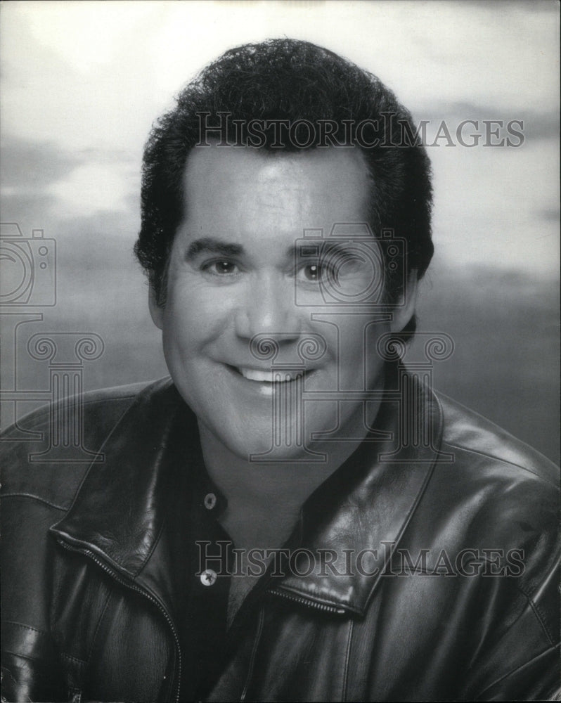 Press Photo American Singer Entertainer Wayne Newton - Historic Images