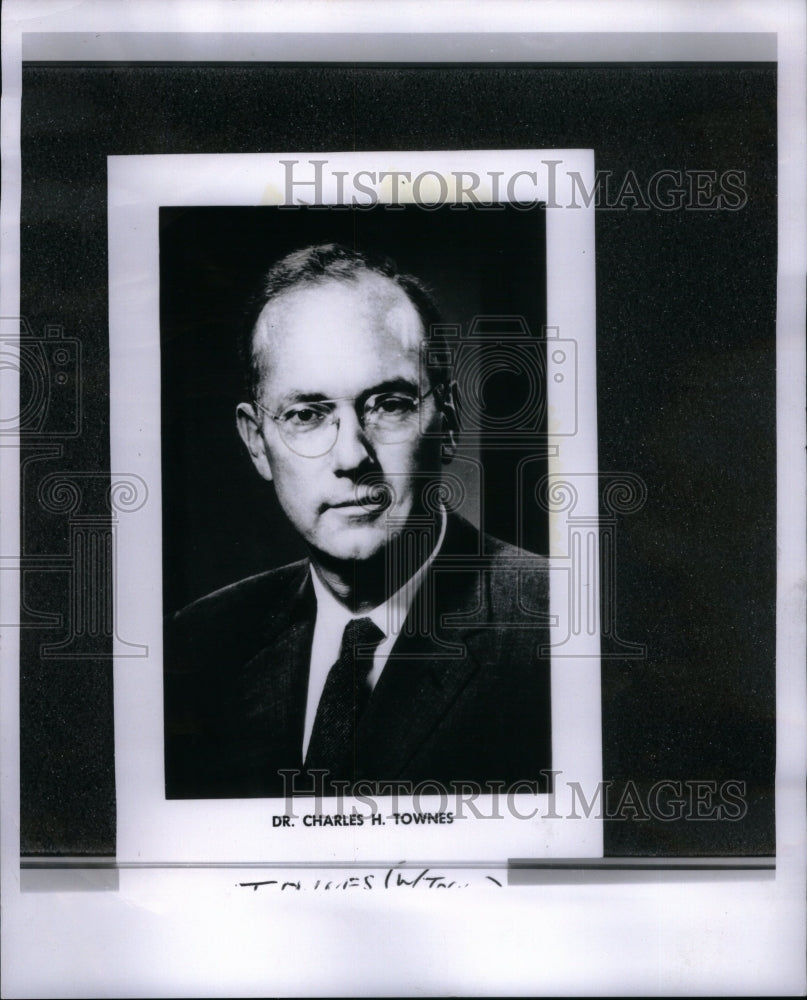 1973 Charles Townes Nobel Prize Physicist - Historic Images