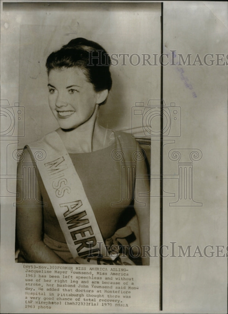 1970 Copy of 1963 Miss America Townsend - Historic Images