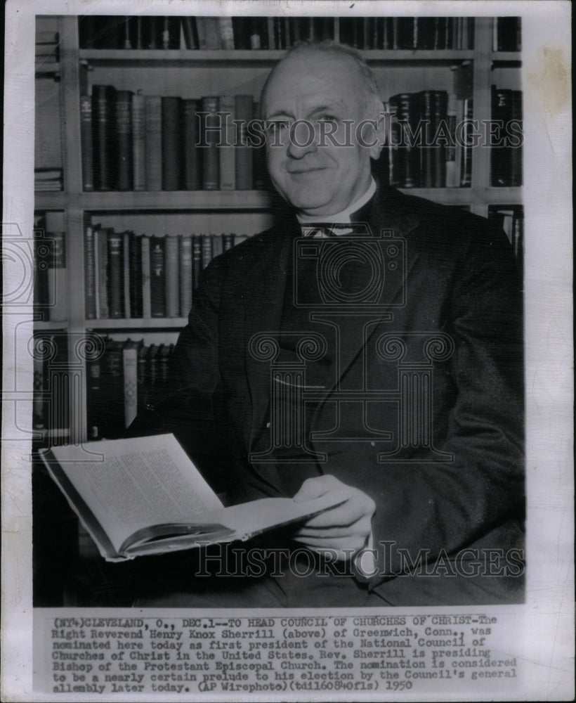 1950 Press Photo Reverent Henry Knox Sherrill - RRU37137 - Historic Images