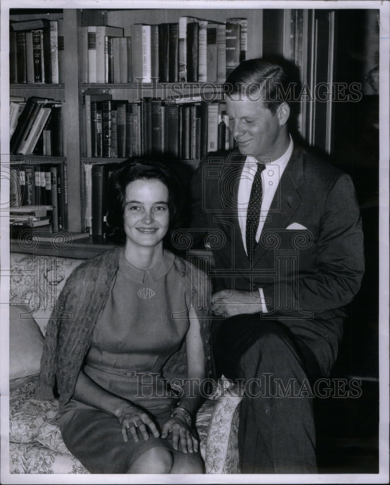 1962 Press Photo Katherine Van Duslin Fiance Edmund - RRU37467 - Historic Images