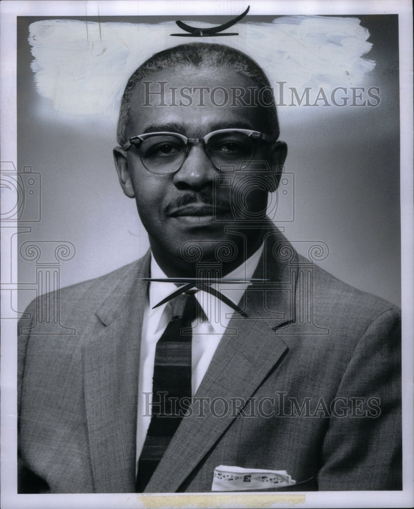 1966 Press Photo Edward Hodges III Business Executive - Historic Images