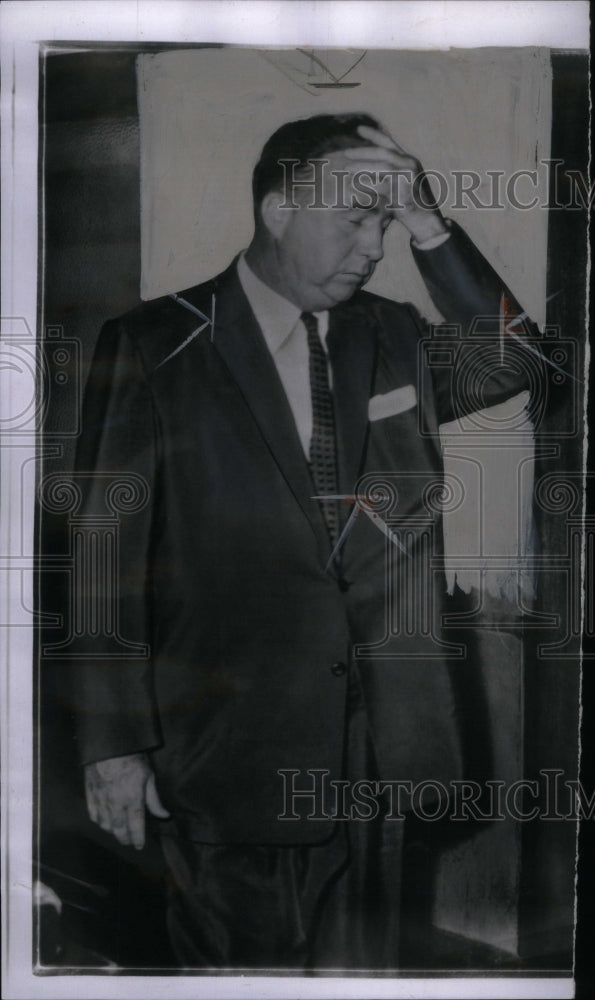 1956 Press Photo Auditor pleads guilty to $ swindle - Historic Images