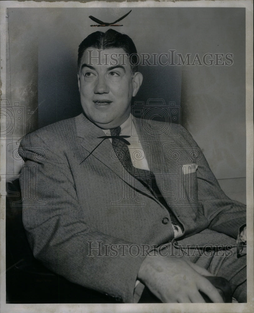 1957 Press Photo Dr Edear Harden state republic nominee - Historic Images