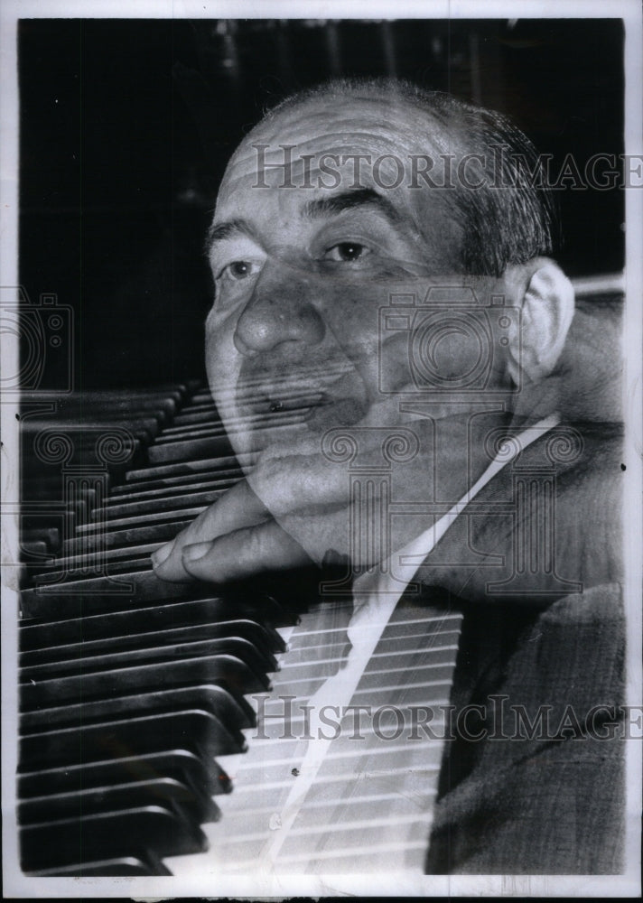 1971 Press Photo Billy Maxted American Jazz Pianist - Historic Images