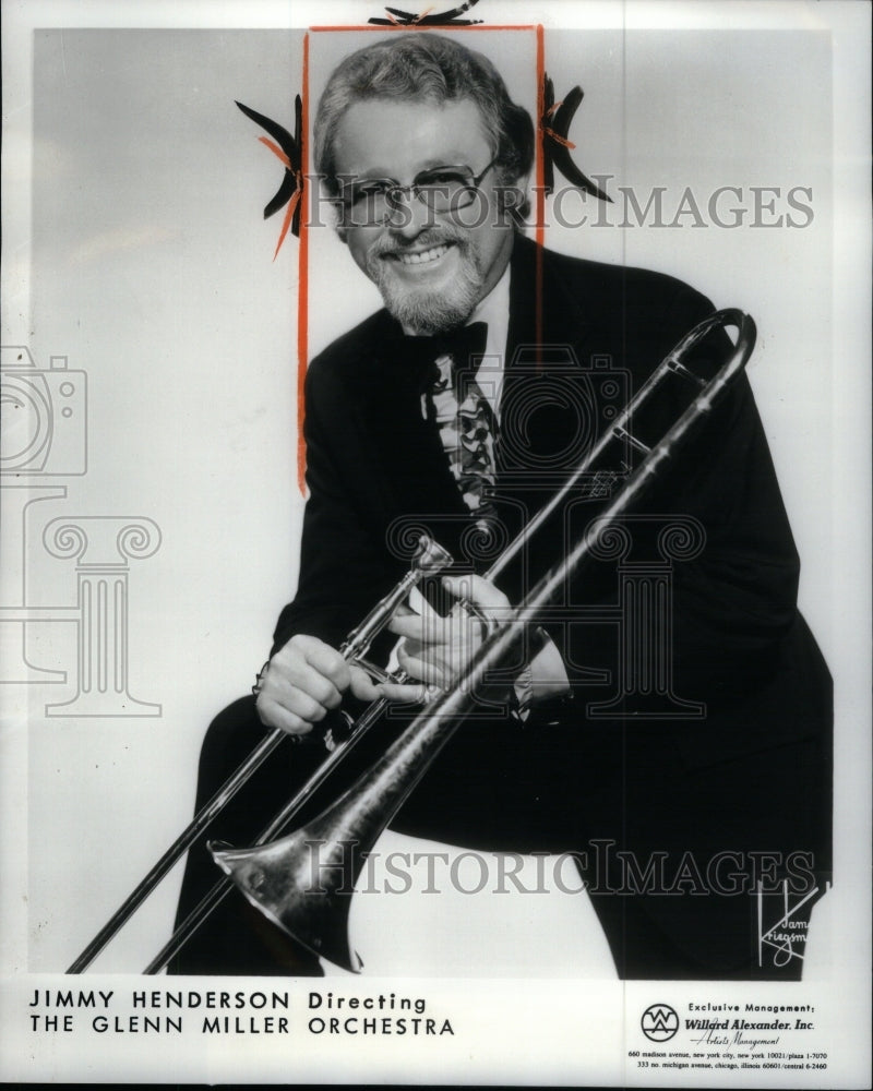 1975 Press Photo Jimmy Henderson - Historic Images