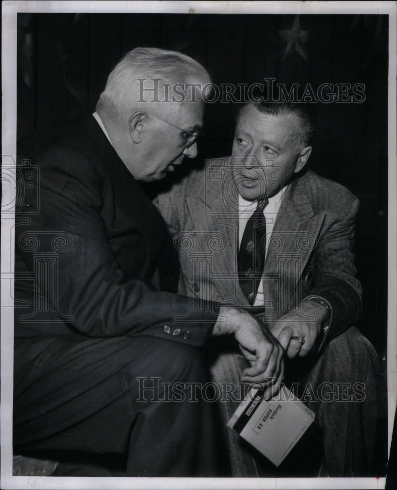 1953 Press Photo Homer Ferguson Arthur Summerfield - Historic Images