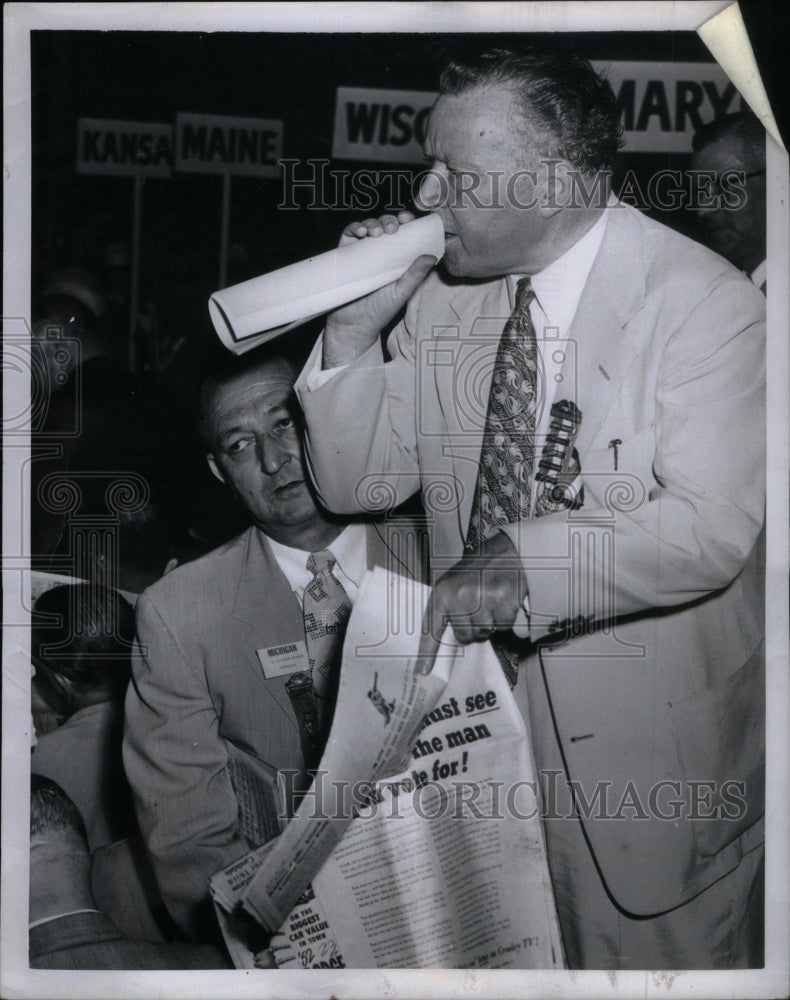 1952 Press Photo Elwood Bonnie Arthur Summerfield - Historic Images