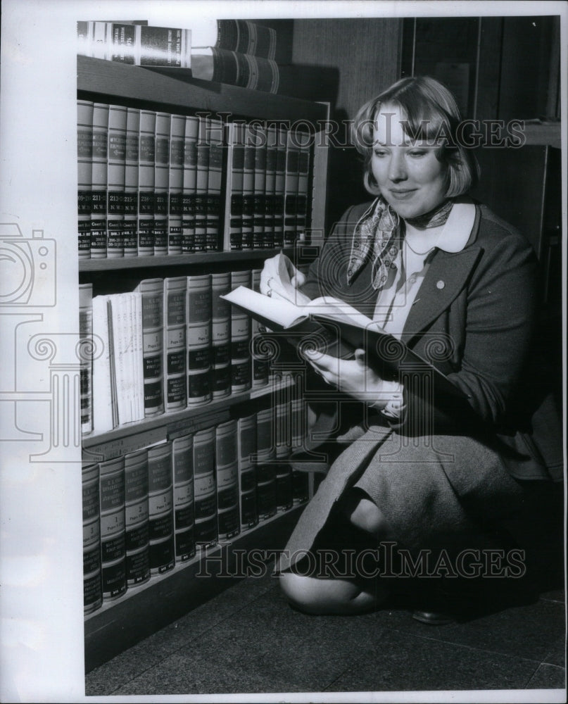 1978 Press Photo Susan Swanter Attorney Law Crime - Historic Images