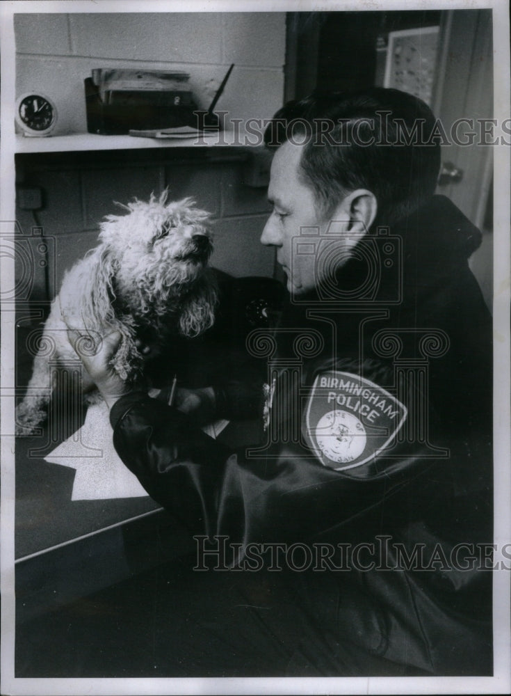 1969 Press Photo Al Sundell Policeman - Historic Images