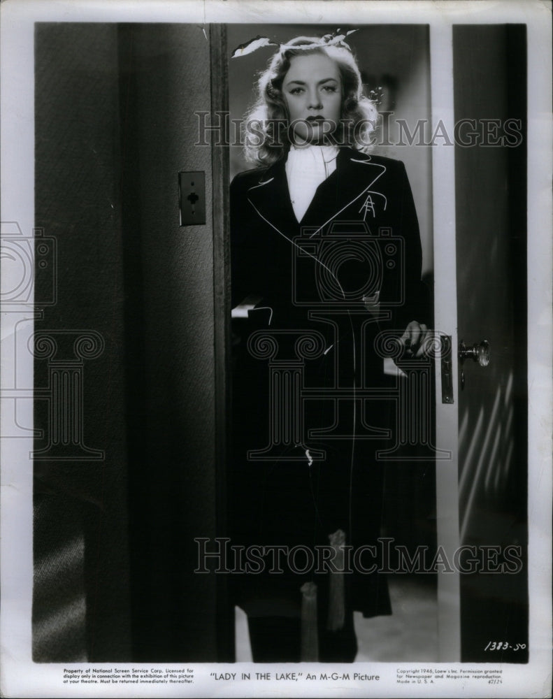 1947 Audrey Mary Totter Actress Lady Lake - Historic Images