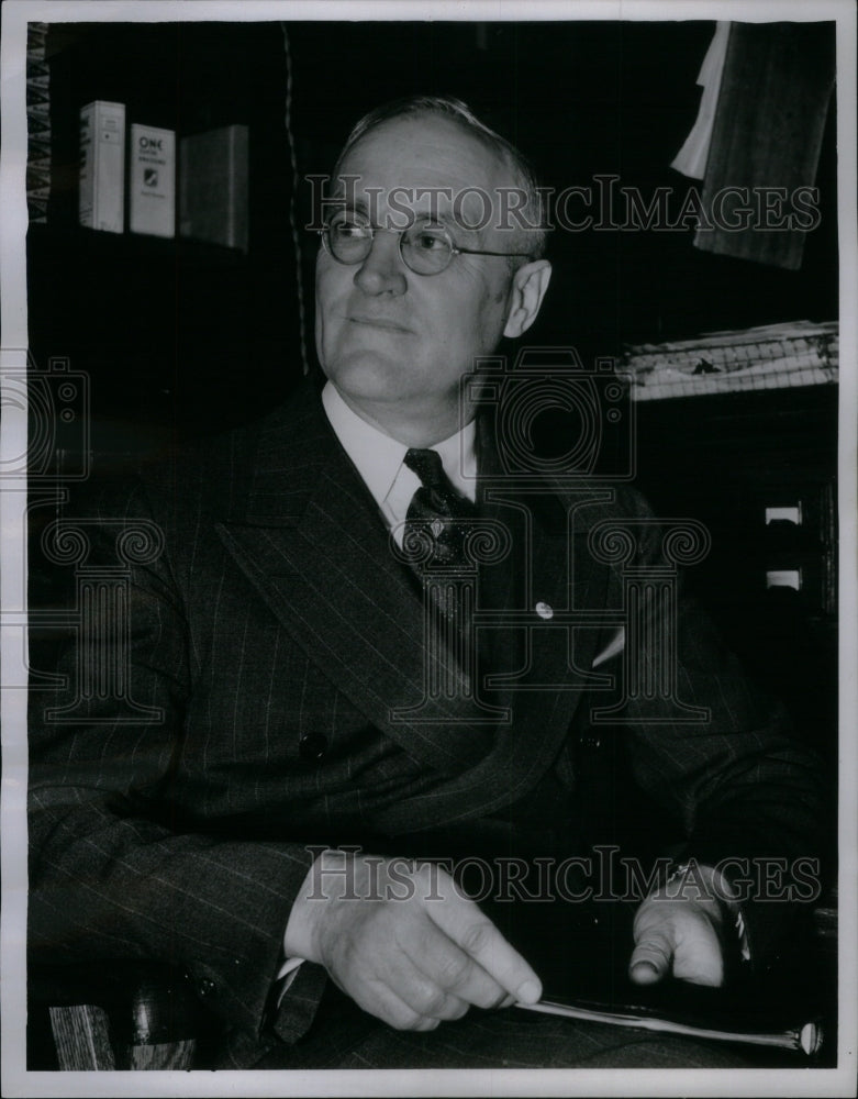 1938 William H. Tomlinson Mayor Bay City - Historic Images