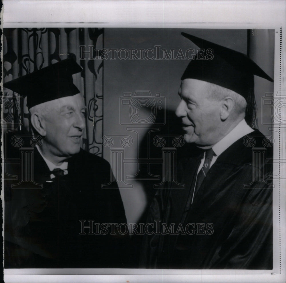 1961 Press Photo Arnold Toynbee British Historian Civil - Historic Images