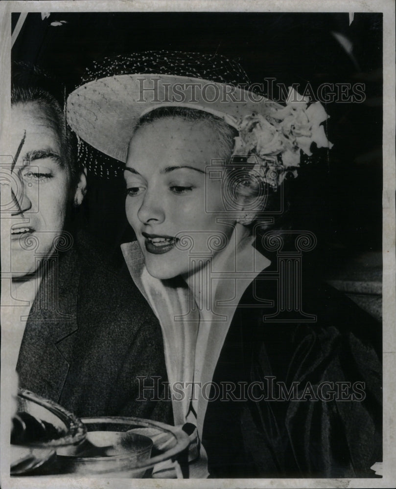 1959 Press Photo Mrs Forrest Tucke Susan Lucvkey Ante - RRU40211 - Historic Images