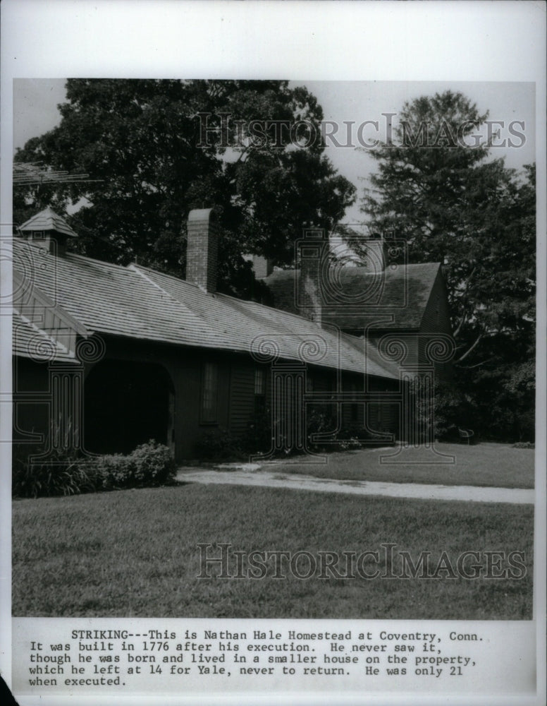 1967, Nathan Hale Homestead Connecticut 1776 - RRU40459 - Historic Images